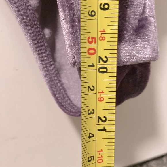 EUC [wild fable] Lavender Velvet V-Neck Tank Top Bodysuit Women’s Sz Small - Picture 14 of 14